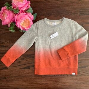NWT Gap Kids dip dye sweatshirt, size 5T